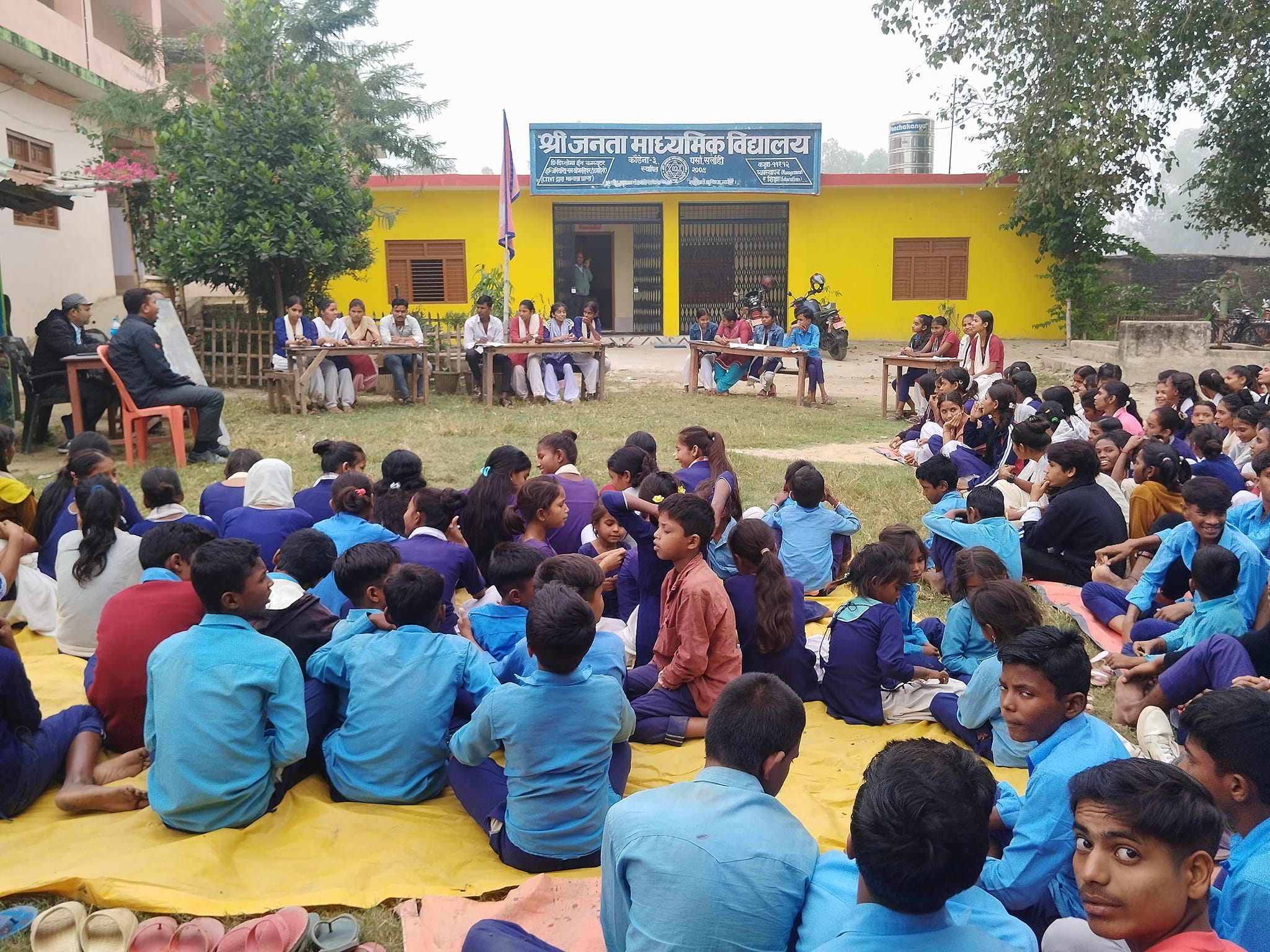 हाजरी जबाफ र बक्तितव् कला प्रतियोगिता