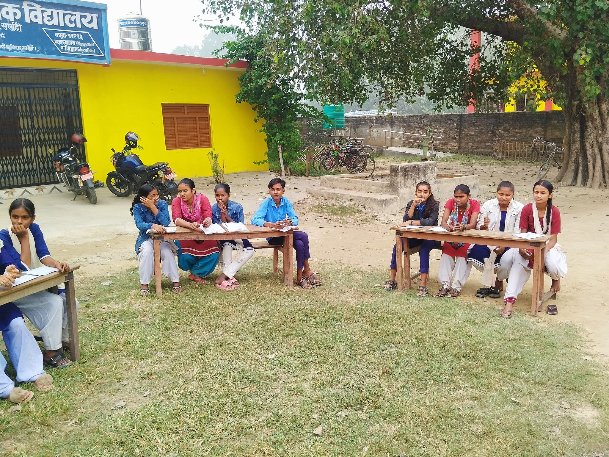 हाजरी जबाफ र बक्तितव् कला प्रतियोगिता